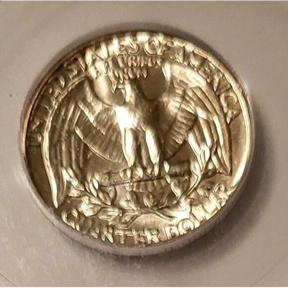 1958 Washington Quarter Type B Reverse Variety FS-901 MS67 ICG Toned - Picture 4 of 4